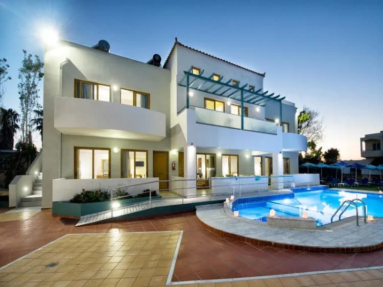 General view, Mary Hotels Apartments, Crete