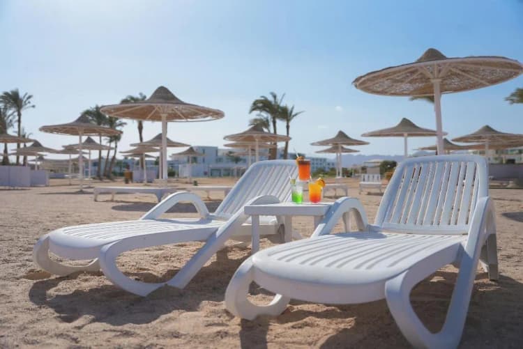 Beach, Sun Resort Aqua Park Sharm El-Sheikh, Red Sea Riviera