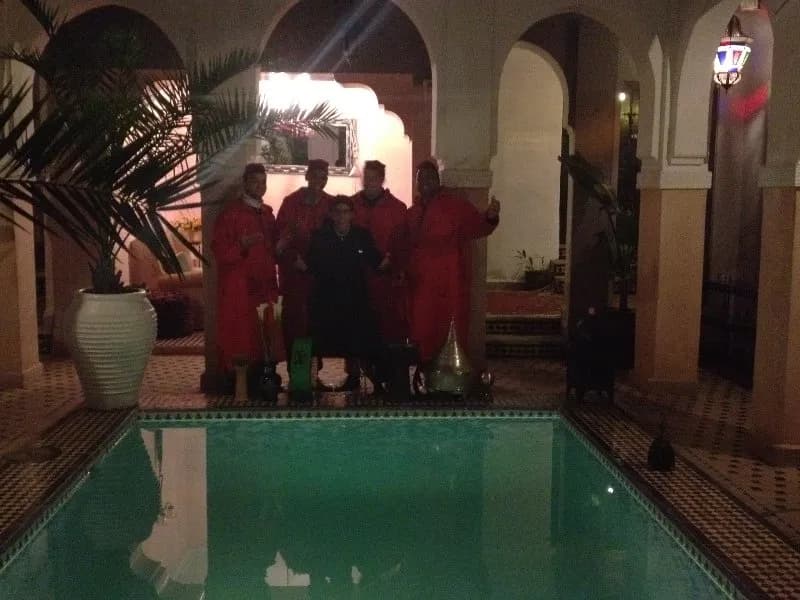 General view, Riad El Guilhem, Marrakech