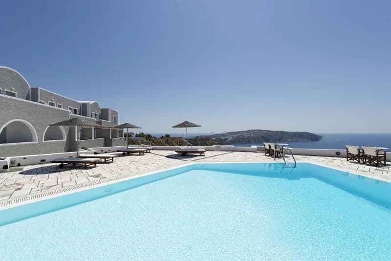 General view, Caldera's Dolphin, Santorini