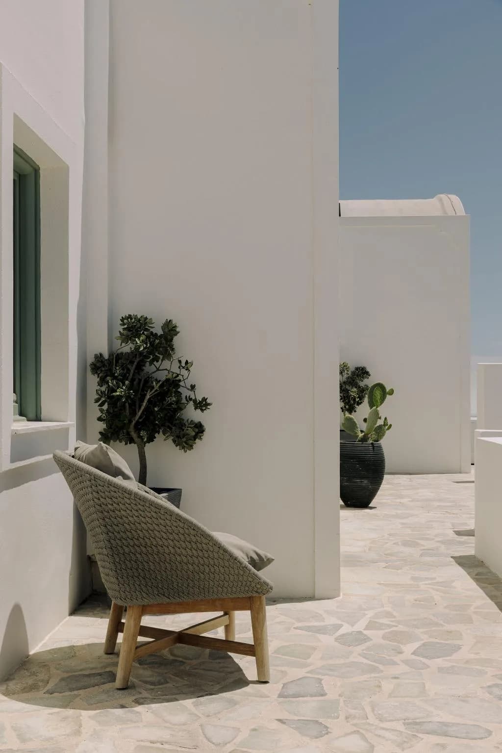 DOUBLE PARTIAL SEA VIEW Room, Agave Santorini Design Boutique Hotel, Santorini