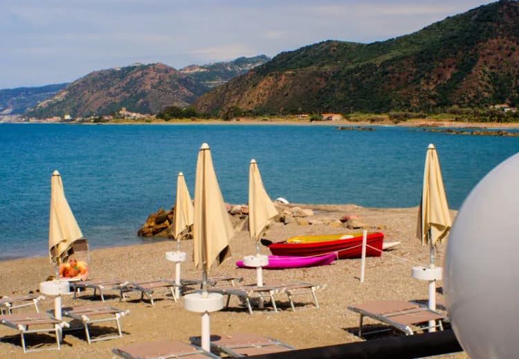 Beach, Hotel Capo Baia Verde, Catania