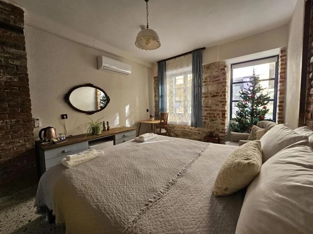 DOUBLE KING SIZE BED Room, Origin Suites Urla, Izmir