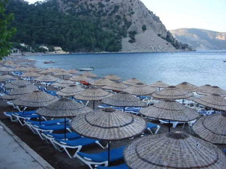 Beach, Ozcan Beach Hotel, Dalaman