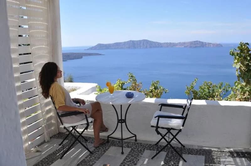 General view, Porto Fira Suites, Santorini