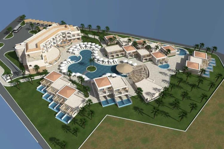 DOUBLE WITH PRIVATE POOL Room, Mythos beach Hotel, Rhodes