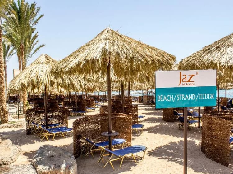 Beach, JAZ Makadina, Red Sea Riviera