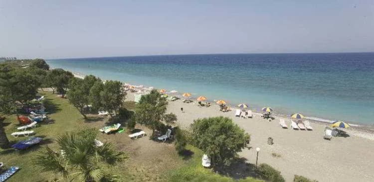 Beach, D'Andrea Mare Beach Hotel, Rhodes