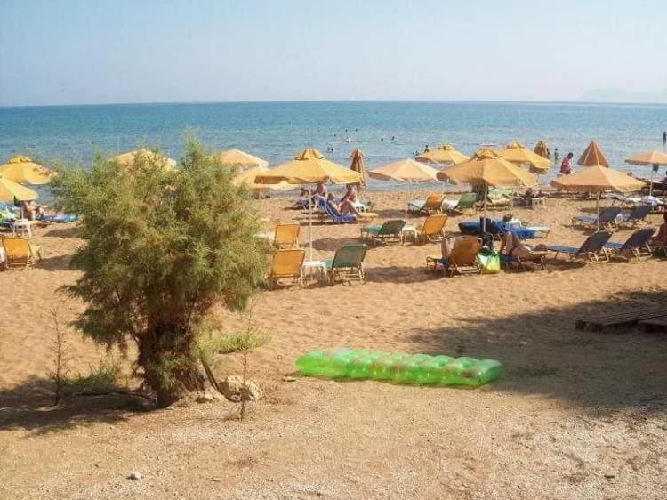 General view, Kato Stalos Beach, Crete