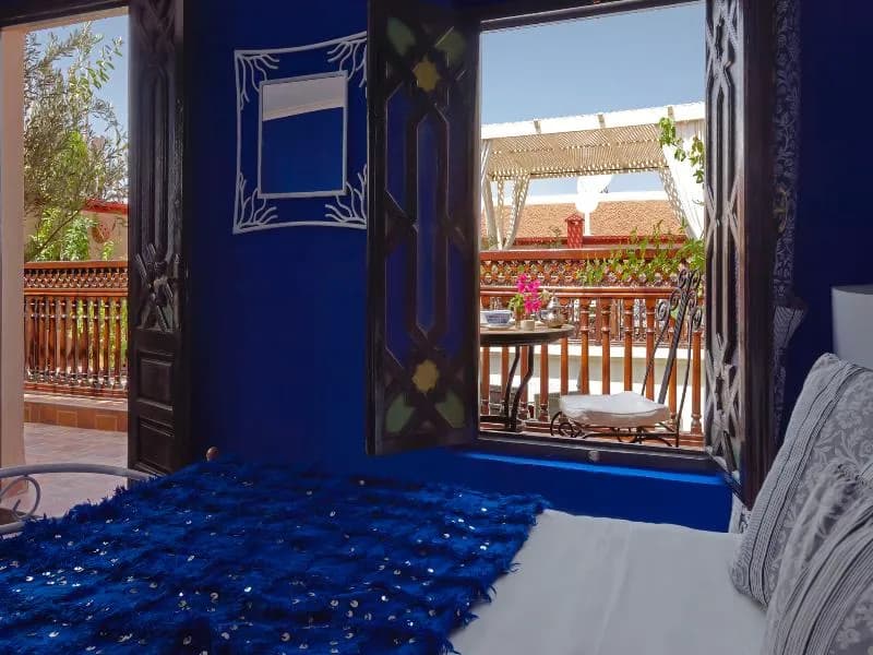 DOUBLE STANDARD Room, Riad 58 Blu, Marrakech