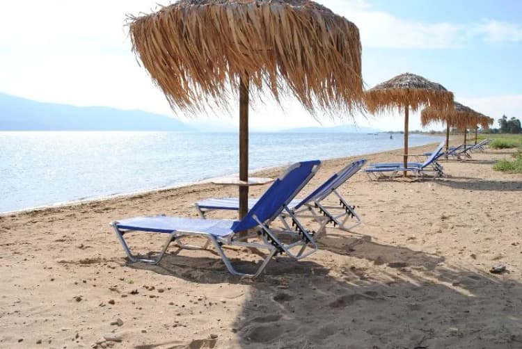 Beach, Lazaratos Hotel, Kefallinia