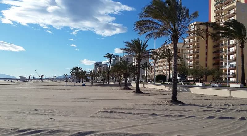 Beach, Apartamentos Gandia Playa 3000, Valencia
