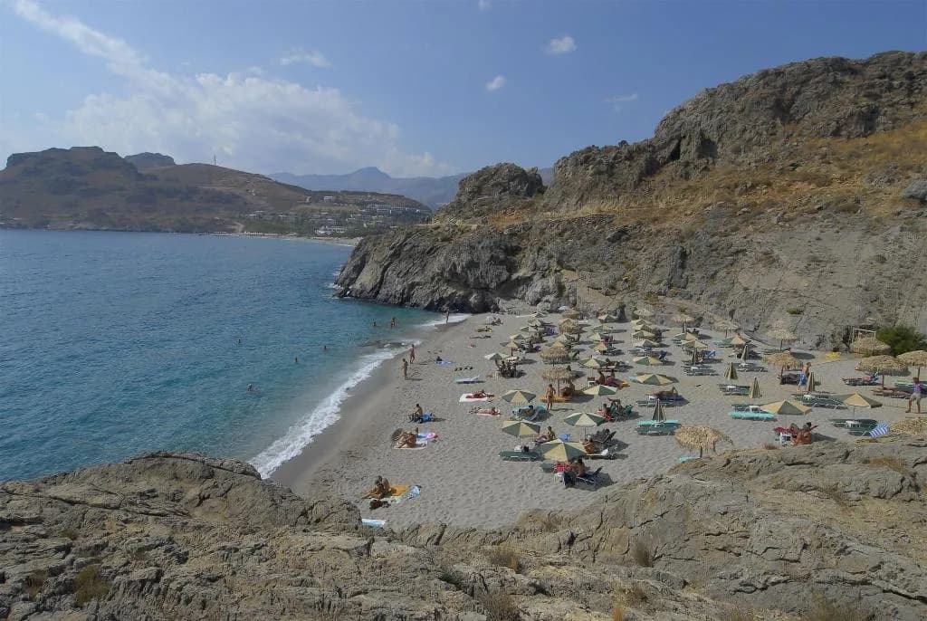 Beach, Ammoudi Beach, Crete