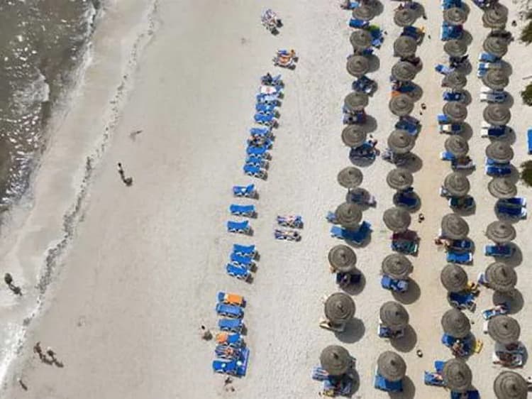 Beach, Nour Palace Resort, Tunisia
