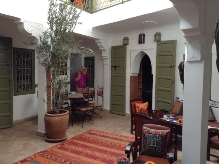 Lobby, Dar Zemrane, Marrakech