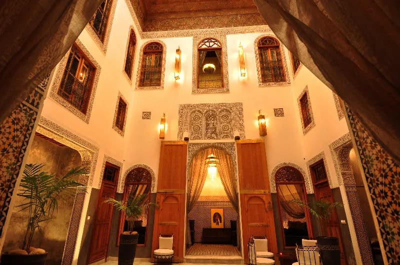 General view, Riad Layla, Fez
