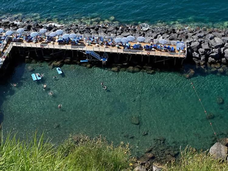 Beach, Grand Hotel Riviera, Naples