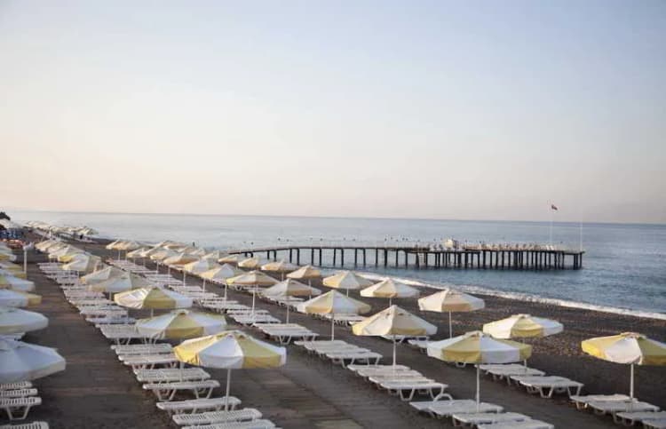 Beach, Sunrise Resort Hotel, Antalya