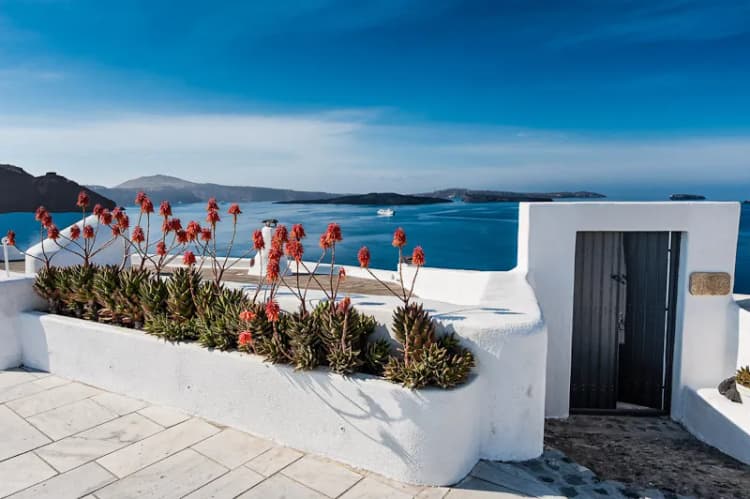 General view, Atrina Canava 1894 Hotel, Santorini