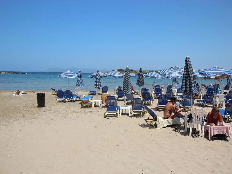 Beach, Sevach Apartments, Crete