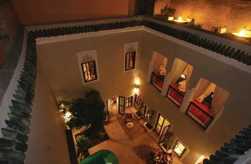 General view, Riad Taylor, Marrakech