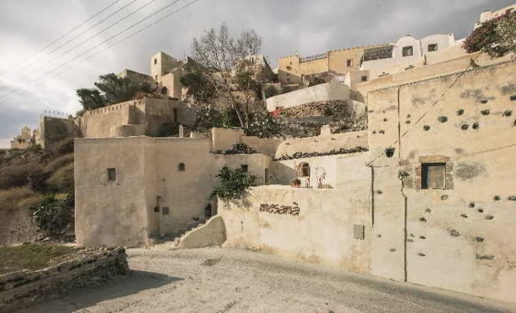 General view, Mesana Traditional Stone Houses, Santorini