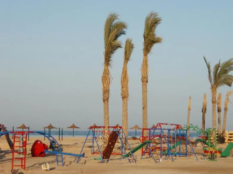 Beach, Royal Pharaoh Resort & Aqua Park, Red Sea Riviera