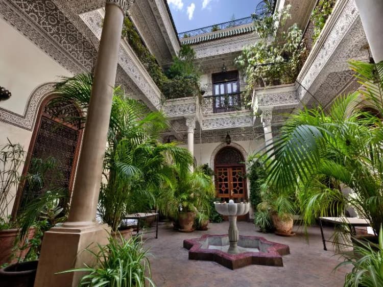General view, La Villa Des Orangers, Marrakech