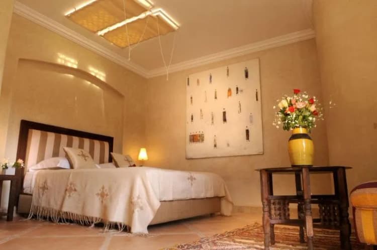 FAMILY ROOM QUEEN SIZE BED Room, Riad Les Hibiscus, Marrakech