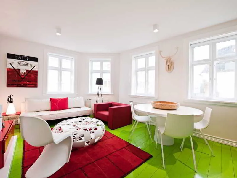 General view, Apartment K, Reykjavik