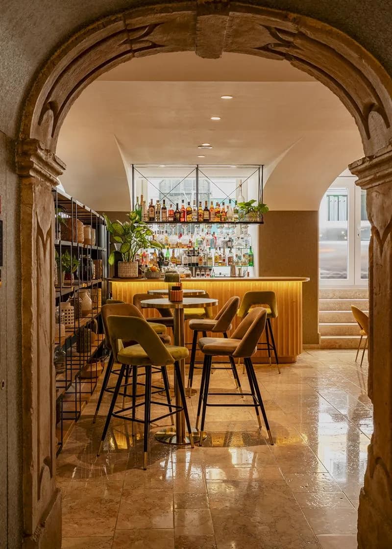 Bar, Vincci Baixa Suites Apartments, Lisbon