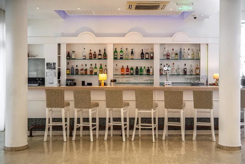 Bar, Anonymous Beach Hotel, Cyprus
