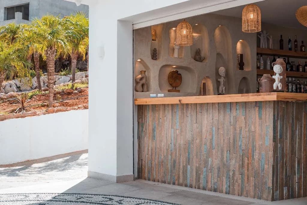 Bar, Lindian Myth Sea View Studios, Rhodes