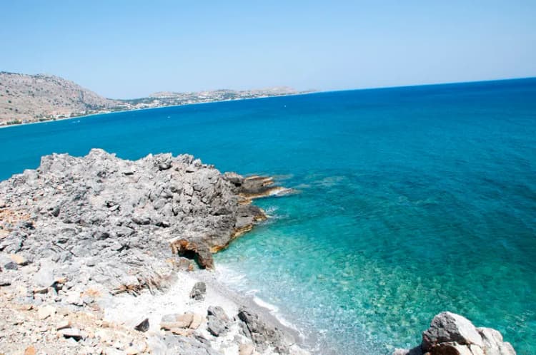 Beach, Lardos Bay, Rhodes