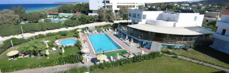 General view, Pylea Beach, Rhodes