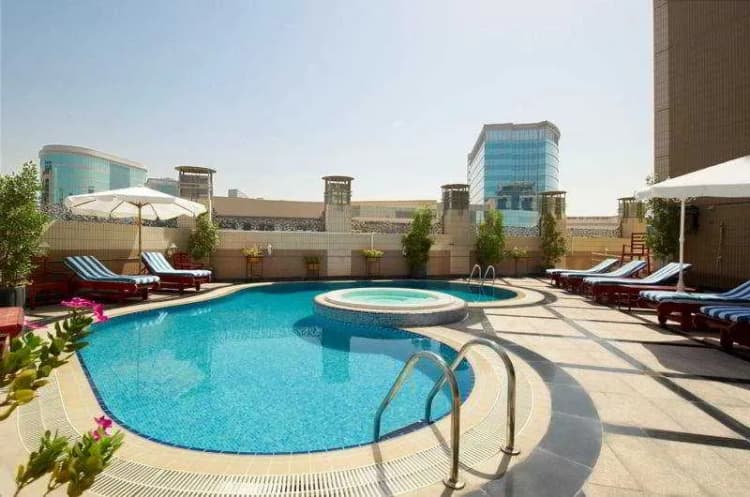 Pool, Al Sondos Suites By Le Meridien, Dubai