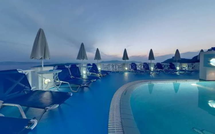 Pool, Kafieris Blue Apartments, Santorini