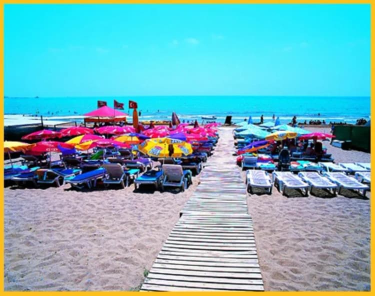 Beach, Dynasty Hotel Side, Antalya