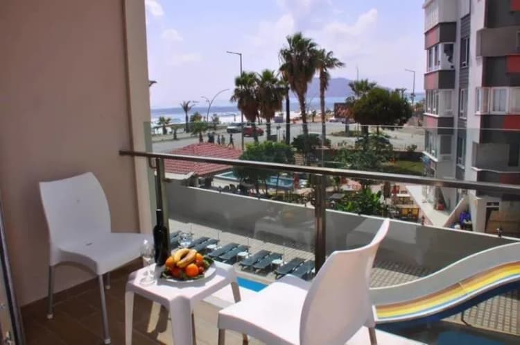 DOUBLE SEA VIEW Room, Grand Bayar Beach Hotel, Antalya