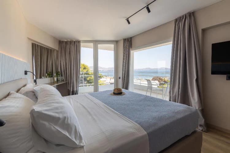 DOUBLE SEA VIEW Room, Marathon Beach Resort, Athens