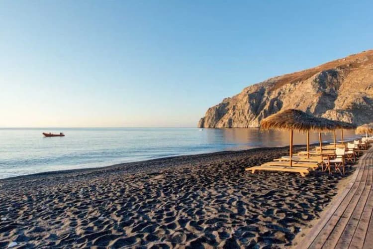 Beach, Santorini Crystal Blue, Santorini