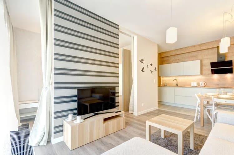 APARTMENT CAPACITY 4 ONE BEDROOM Room, Dom & House Apartments Baltiq Plaza, Gdansk