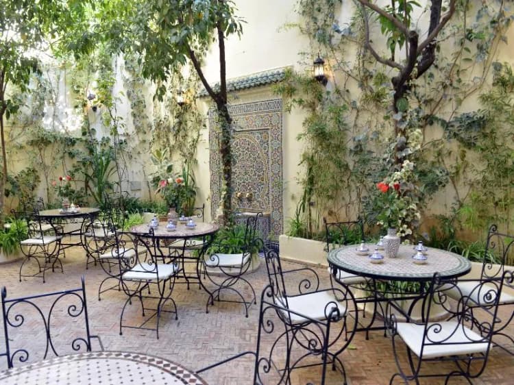 General view, Riad Jardin Chrifa, Fez