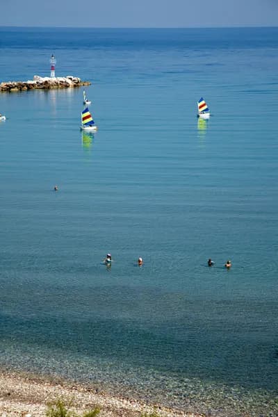 Beach, Samaina Inn Hotel, Samos