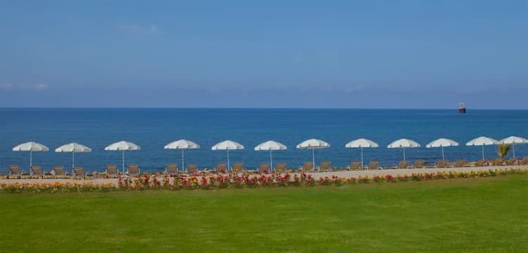 Beach, King Evelthon Beach Hotel & Resort, Cyprus