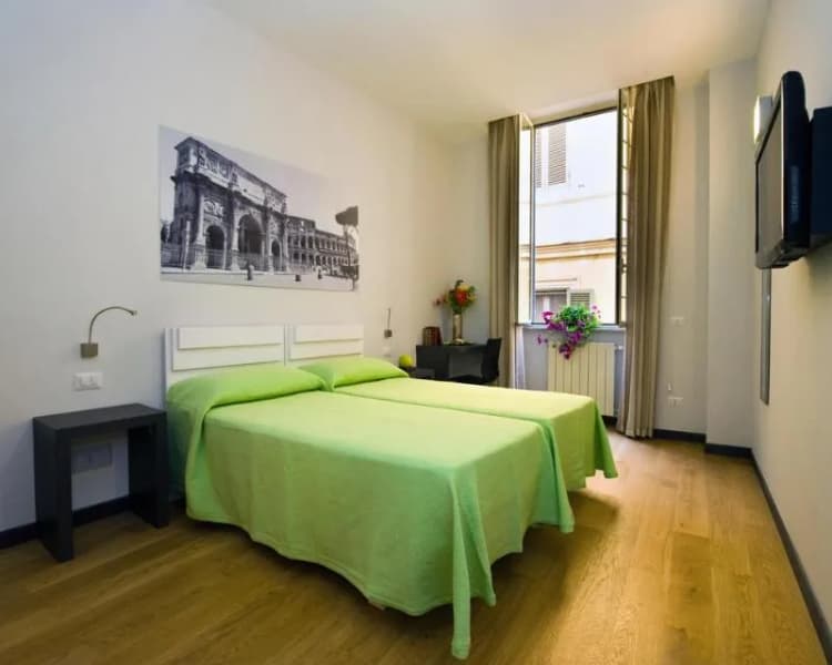 General view, Finestra Su Trastevere, Rome