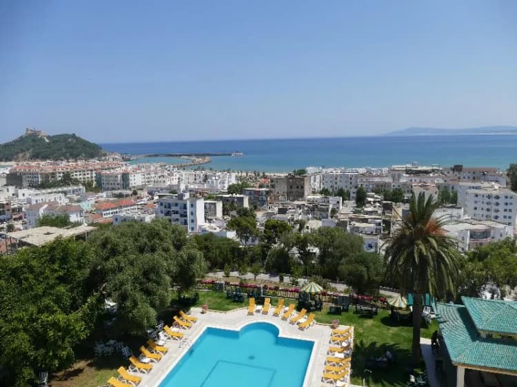 General view, Les Mimosas, Tunisia