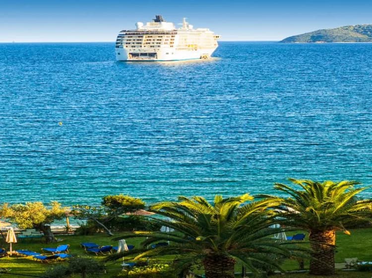General view, Tomato, Skiathos
