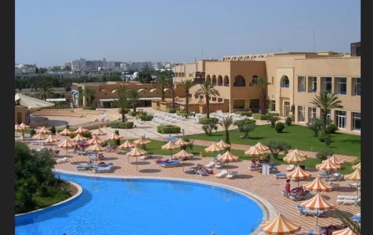 Beach, Nour Palace Resort, Tunisia