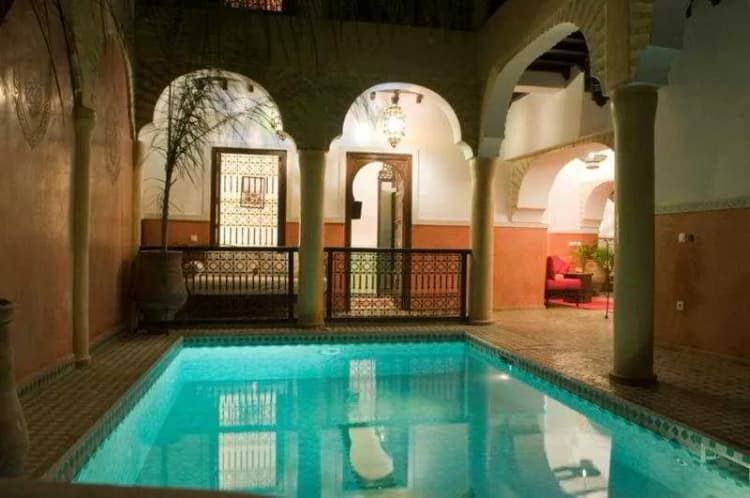 Pool, Riad Itrane, Marrakech